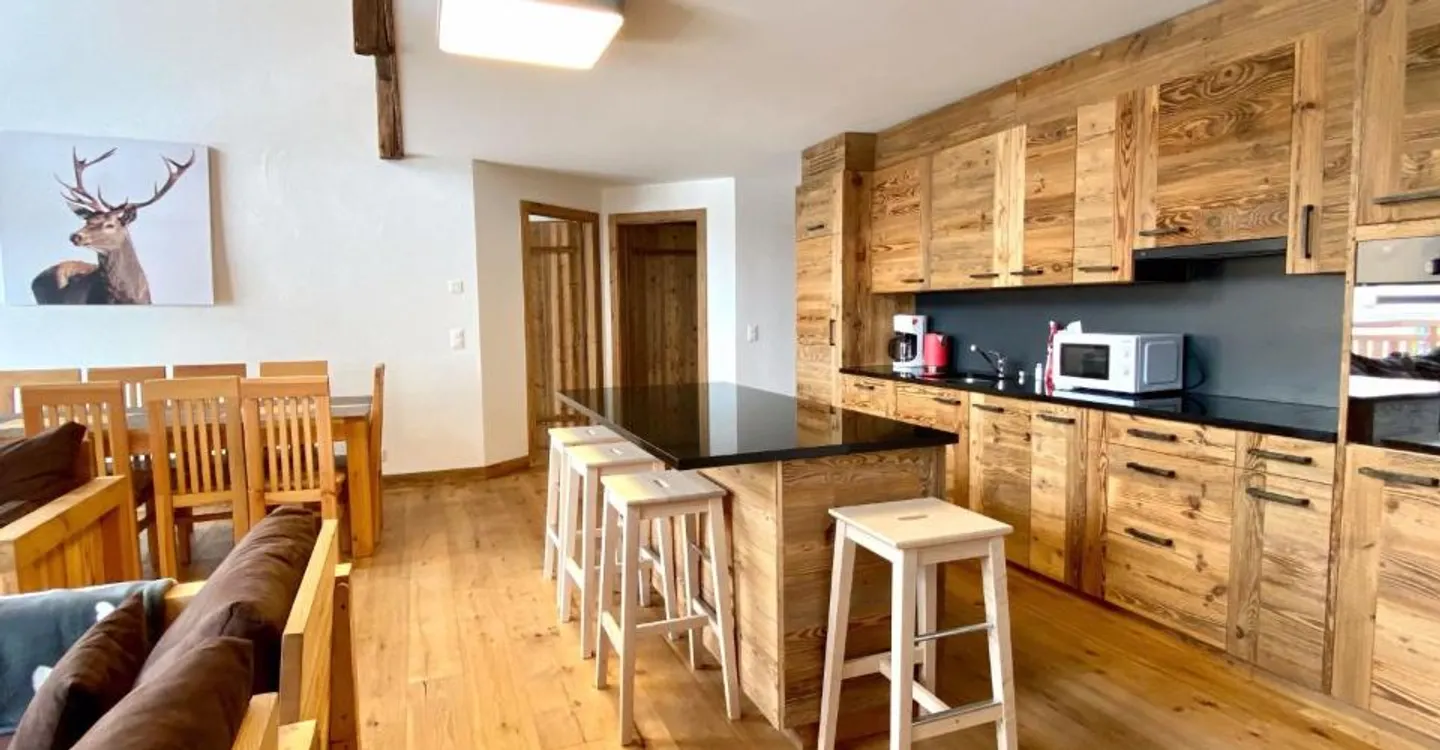 Superb penthouse duplex apartment - ski-in & ski-out on the slopes of Veysonnaz - Photo 4 of 13