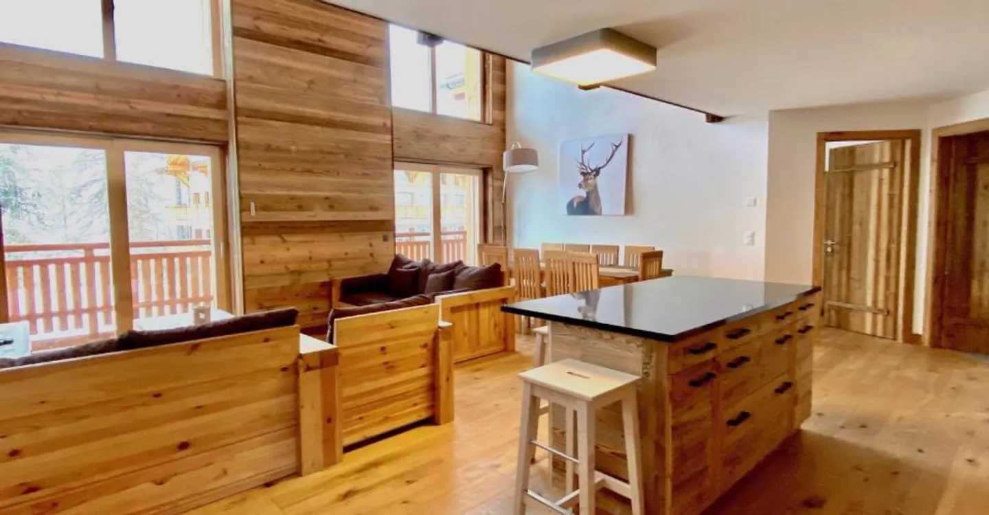 Superb penthouse duplex apartment - ski-in & ski-out on the slopes of Veysonnaz - Photo 5 of 13
