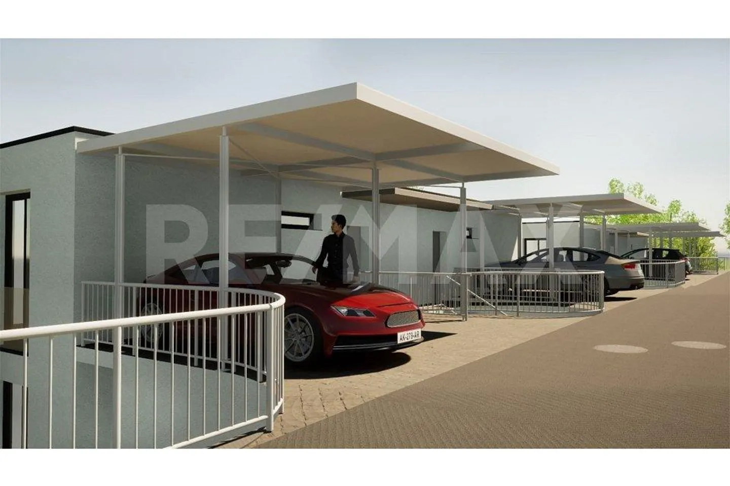 4 modern semi-detached houses with independent workspace - Photo 13 of 13