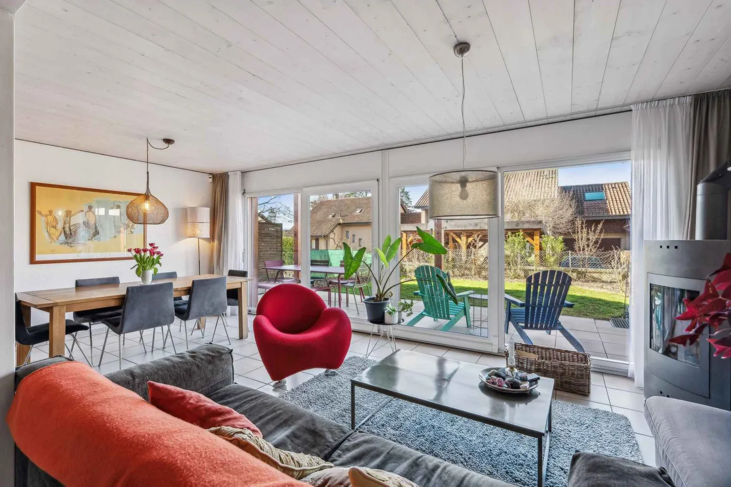 Charmantes Doppelhaus in Bernex - Foto 1 von 9