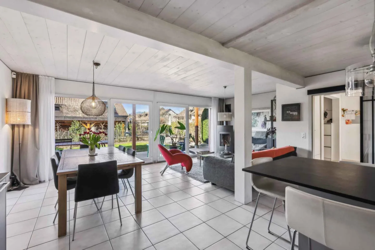 Charmantes Doppelhaus in Bernex - Foto 2 von 9