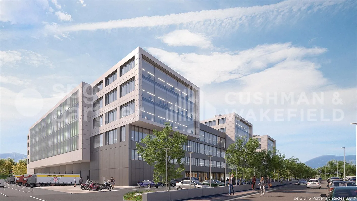 Rubix - Spazi modulari per artigianato, uffici e logistica - a partire da 500 m² a Meyrin Satigny - Foto 3 di 4
