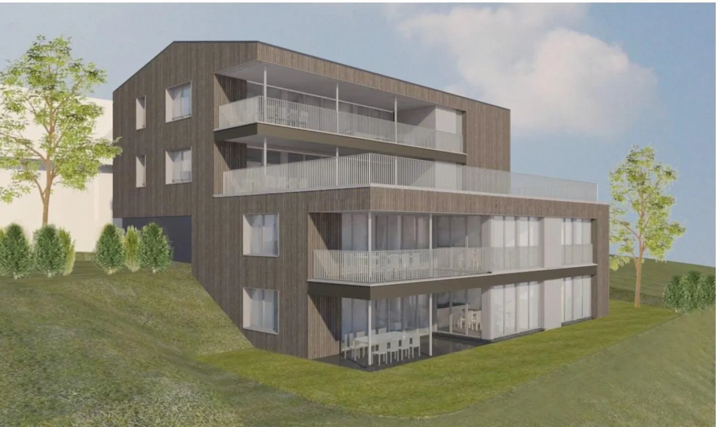 Appartamento giardino con vista panoramica ... nuovo - moderno - spazioso - Foto 2 di 2