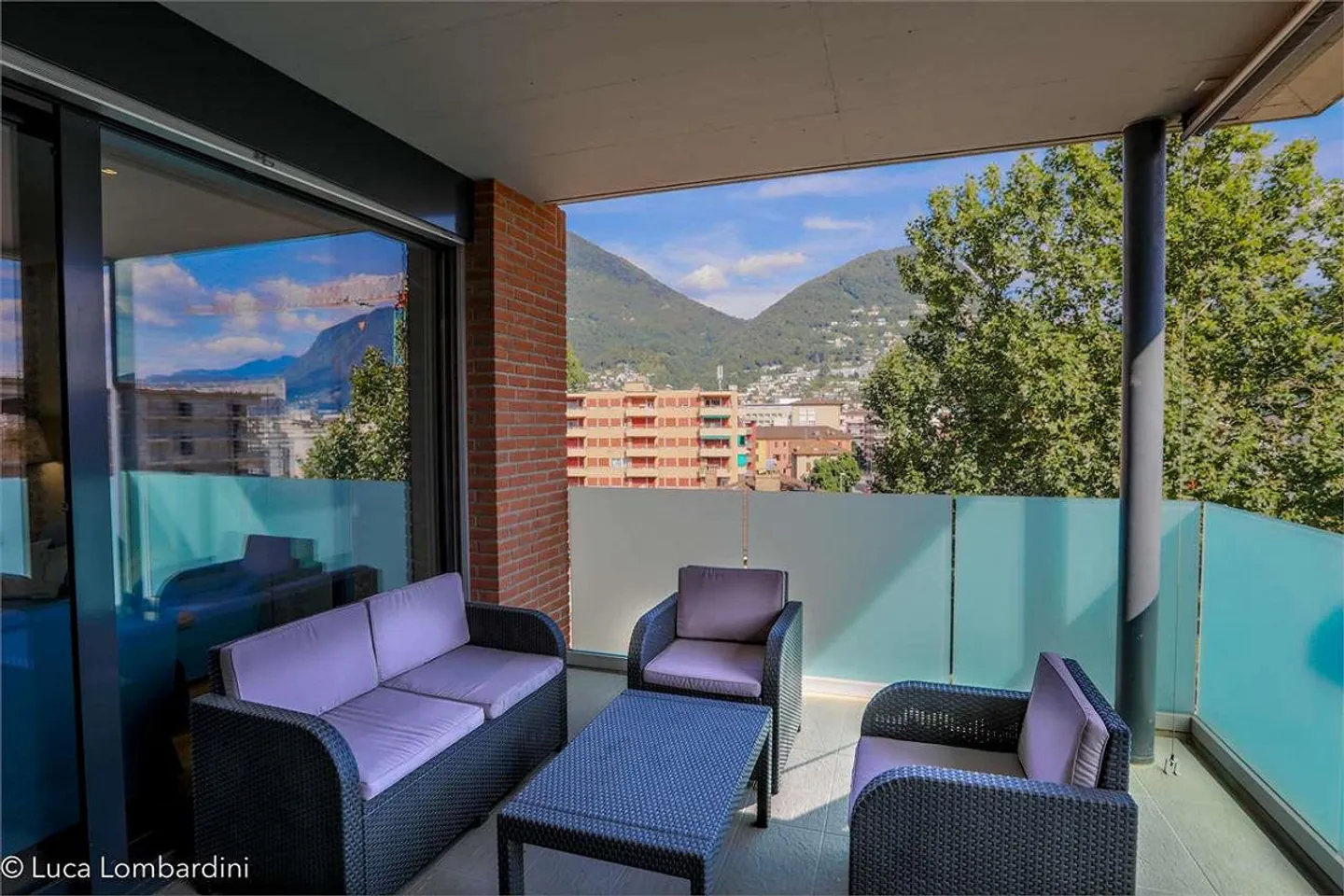 Appartement de 3,5 pièces à Molino Nuovo avec terrasse - Photo 3 sur 8