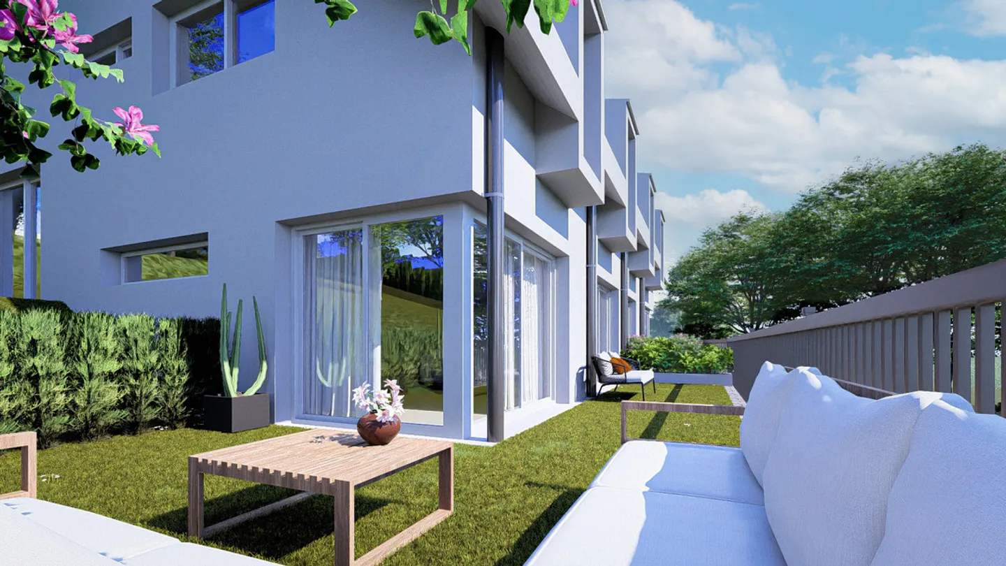 Bella casa bifamiliare con 4,5 stanze e terreno privato - Foto 3 di 22