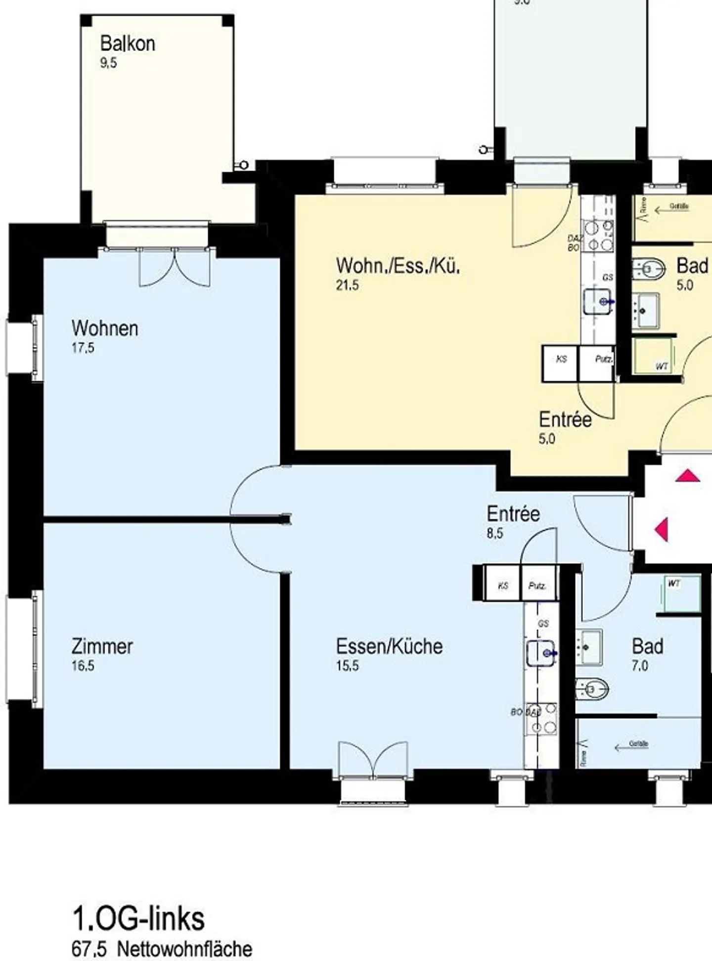 Geräumige Wohnung in Wettingen - Foto 9 von 9