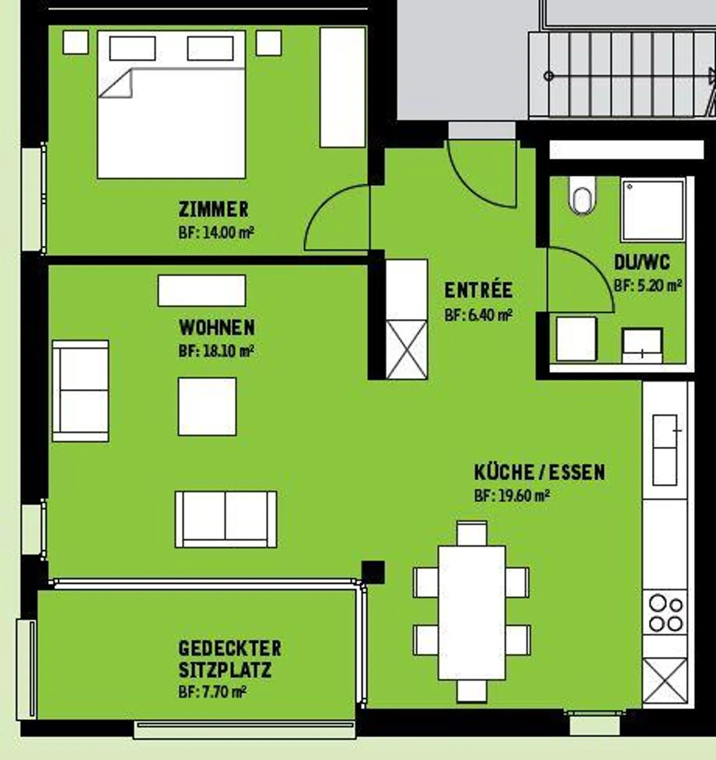 neuwertige und moderne Wohnung sucht neue Bewohner! - Foto 7 von 7