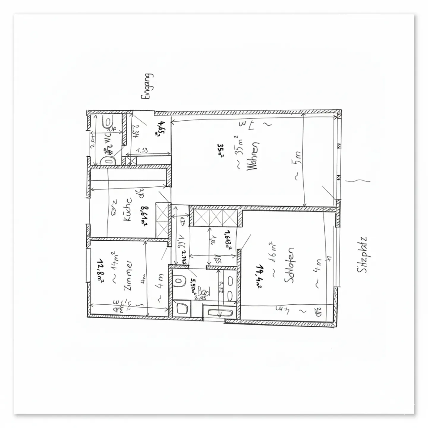 Living enjoyment with garden idyll - Your ground floor apartment in Niederscherli - Photo 7 of 7