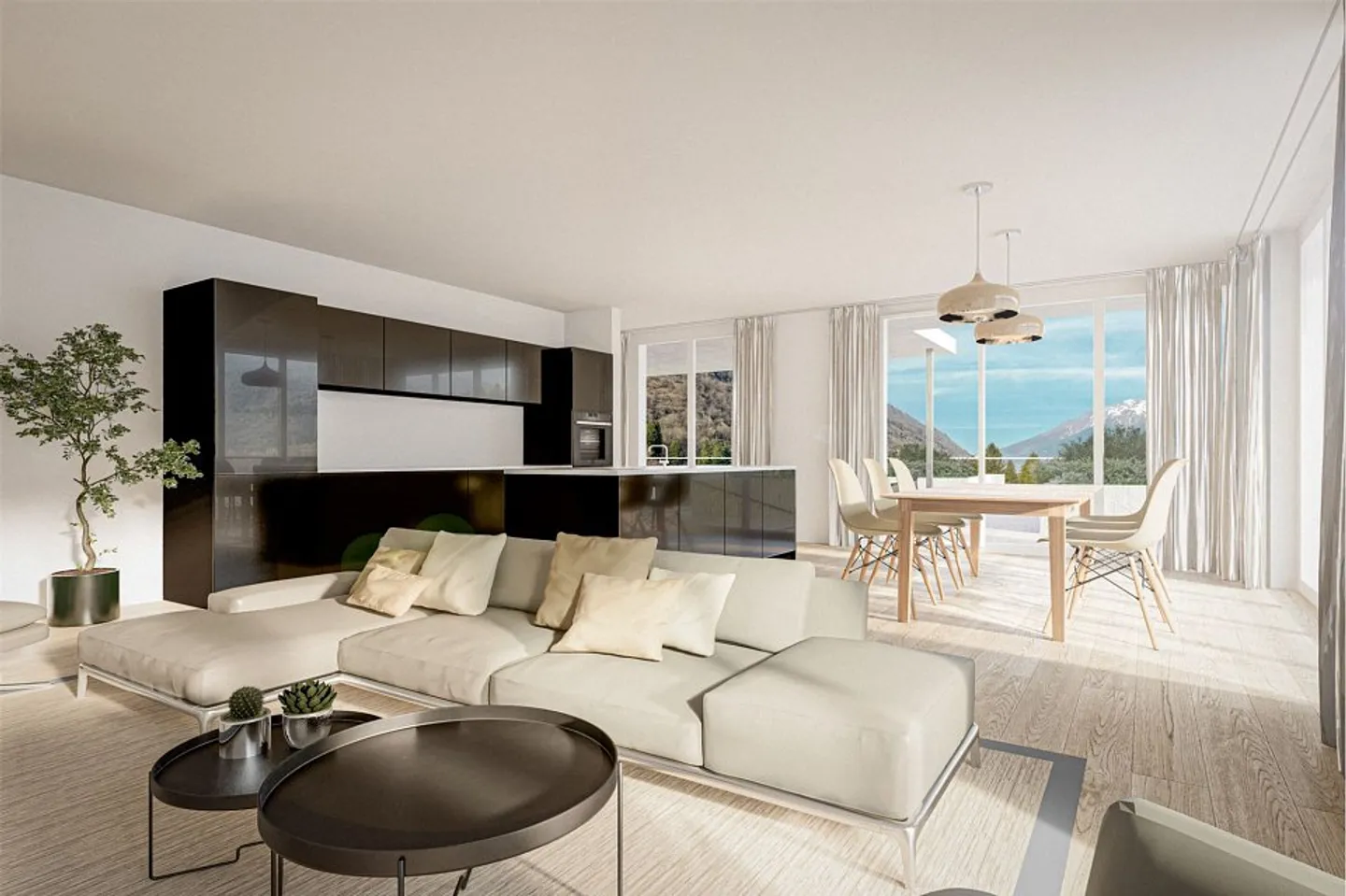 3.5-room apartments on the first floor - Photo 2 of 6