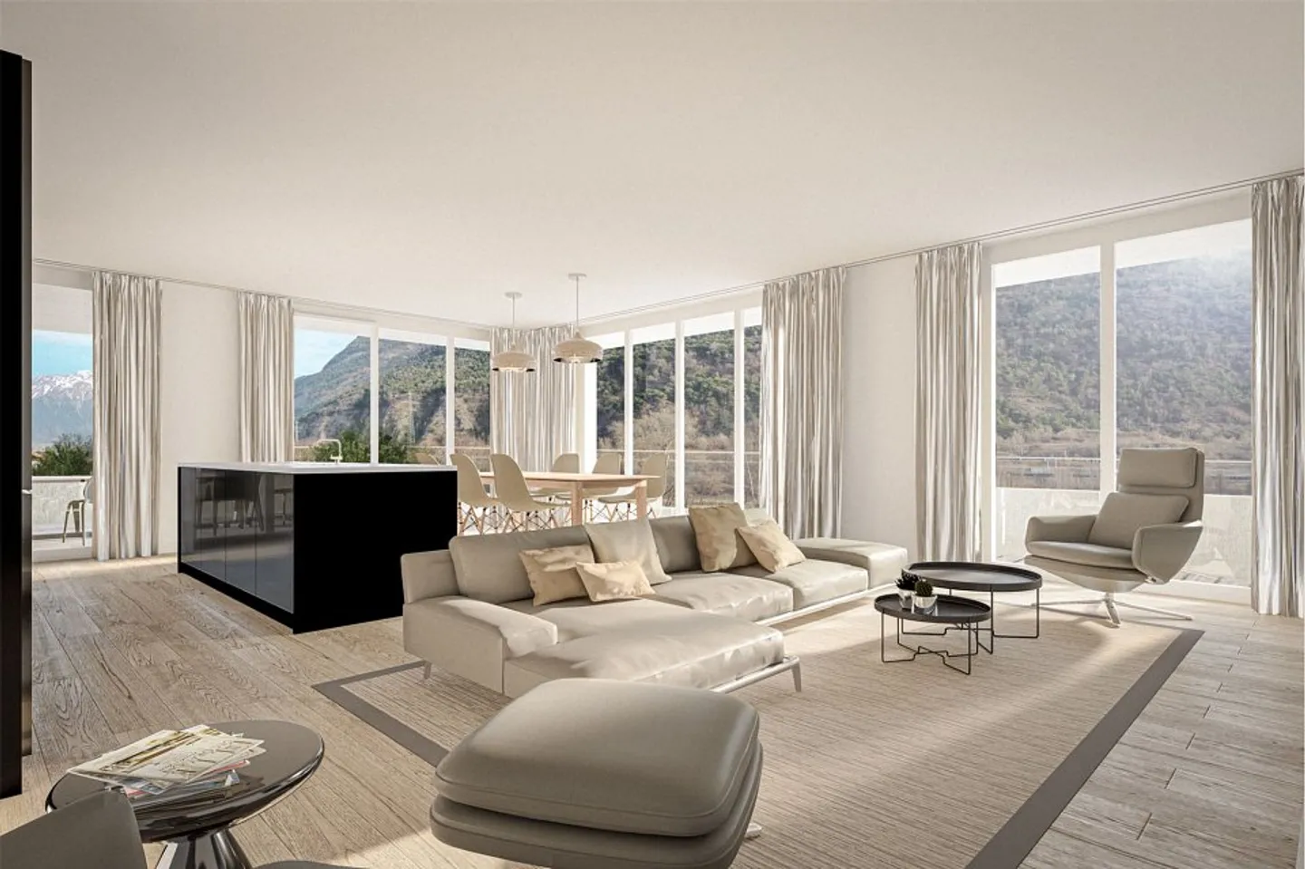 3.5-room apartments on the first floor - Photo 5 of 6