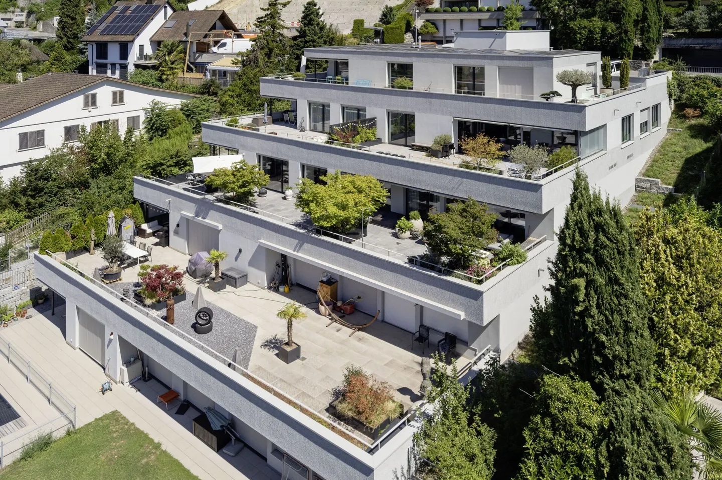 Terrassenwohnung mit Alpenblick - Foto 1 von 11