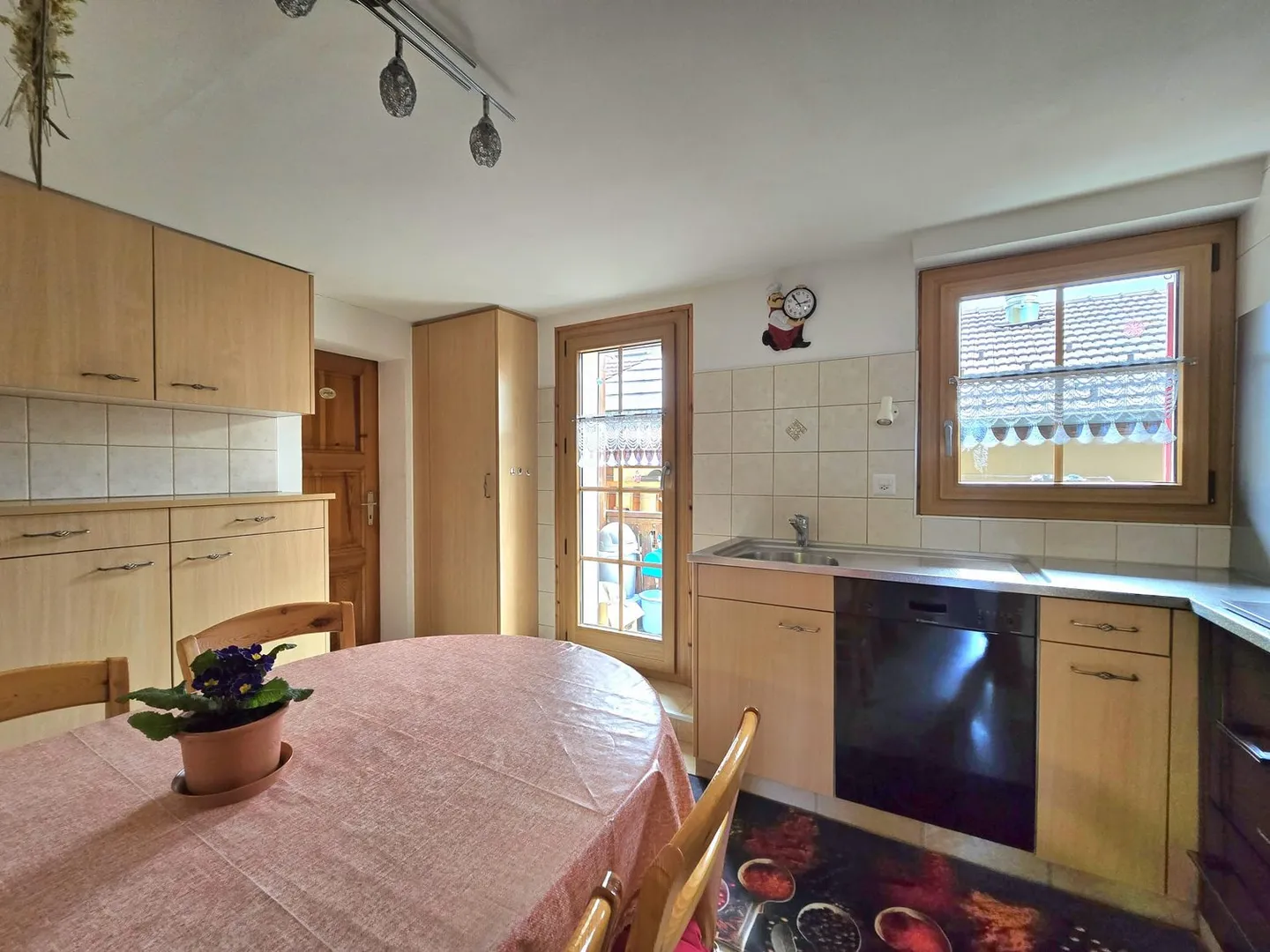 Charmantes Wohnung mit Terrasse, Panoramablick und Garage in St-Martin, Val d'Hérens - Photo 10 of 24