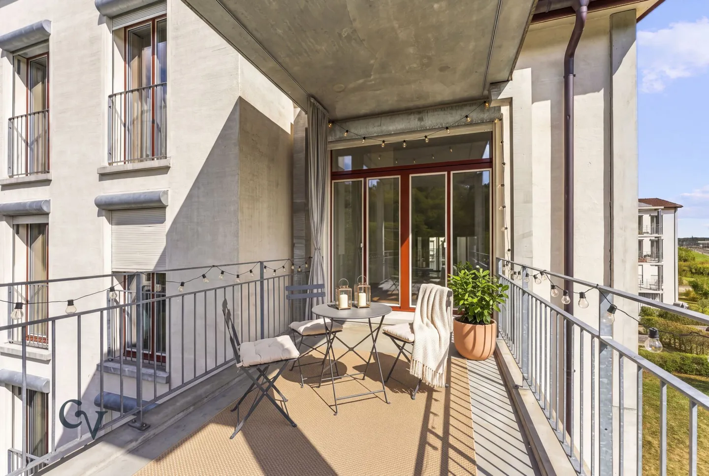 Abitazione approvata dalla banca con vista - moderno appartamento angolare di 2,5 stanze nel verde - Foto 7 di 23
