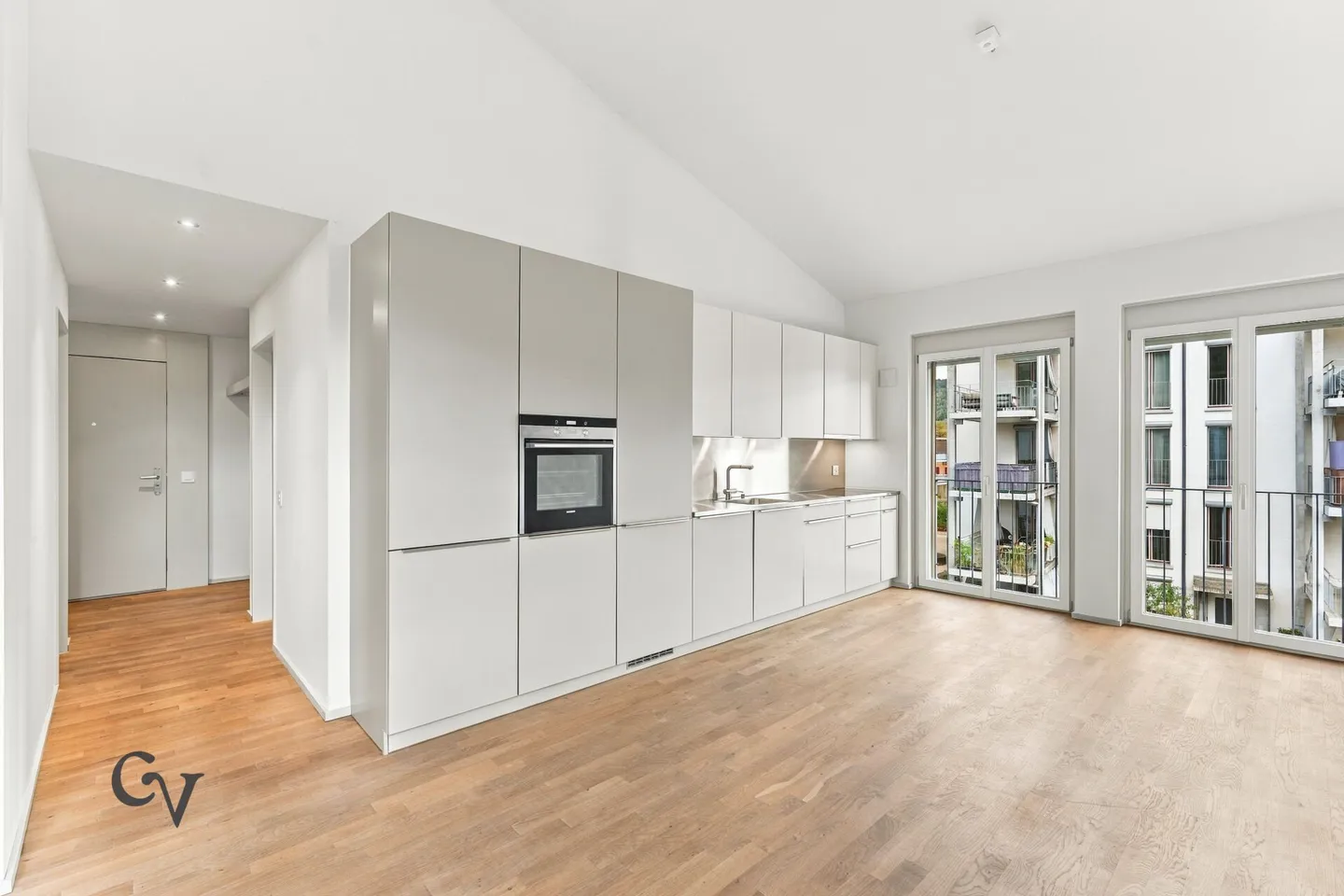 Abitazione approvata dalla banca con vista - moderno appartamento angolare di 2,5 stanze nel verde - Foto 10 di 23