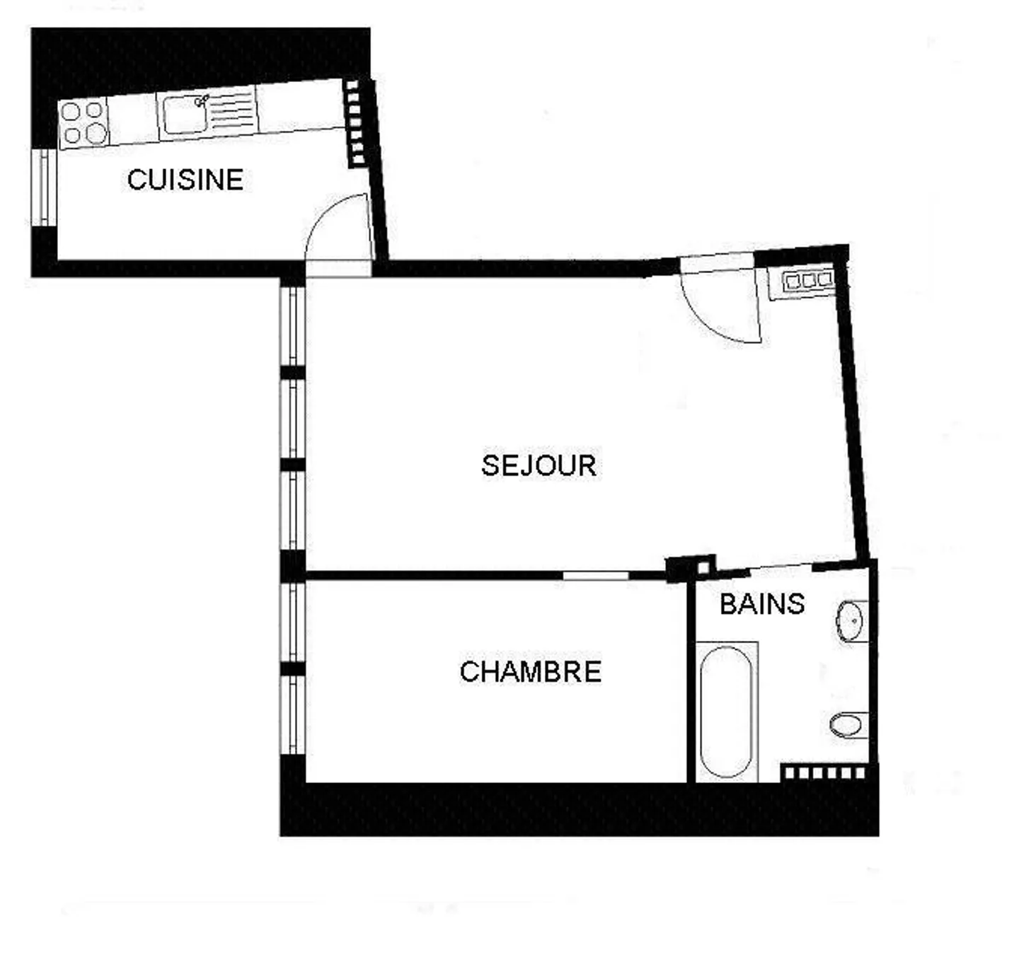 Bel appartement en plein coeur de la Vieille-Ville - Photo 2 sur 8