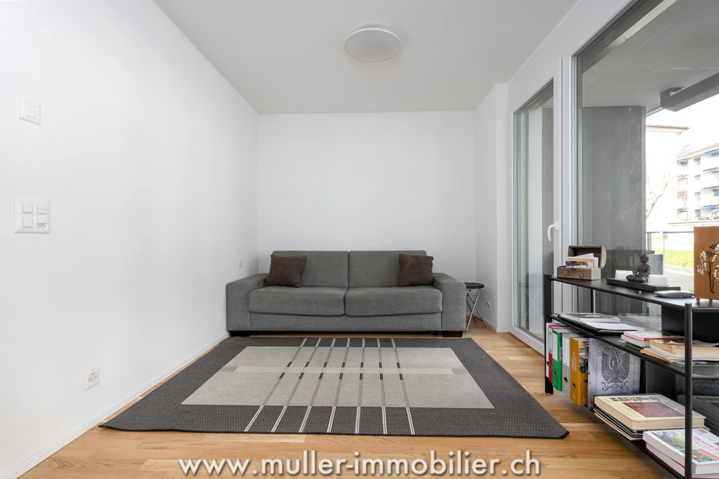 Studio dans immeuble moderne en plein coeur de Prilly - Photo 3 sur 6