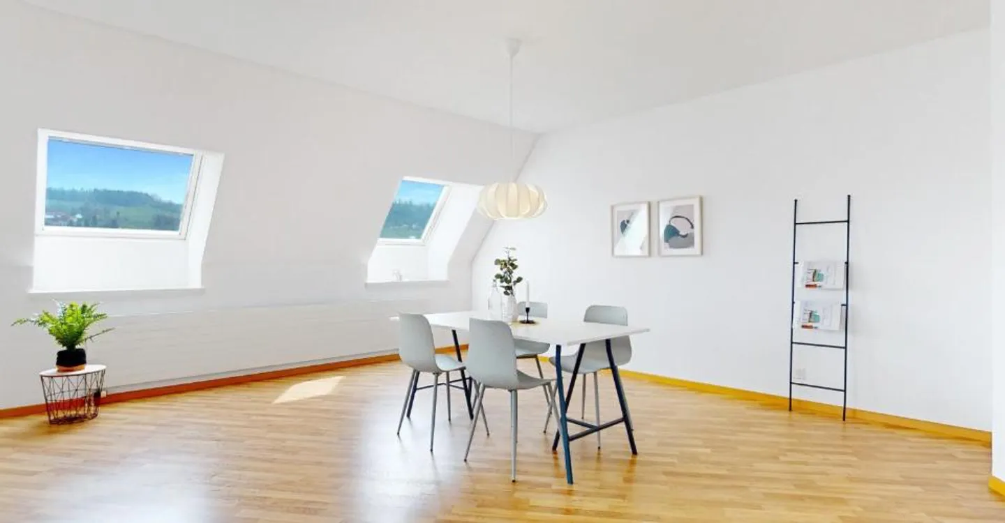 Appartement mansardé unique avec beaucoup de charme! - Photo 3 sur 11