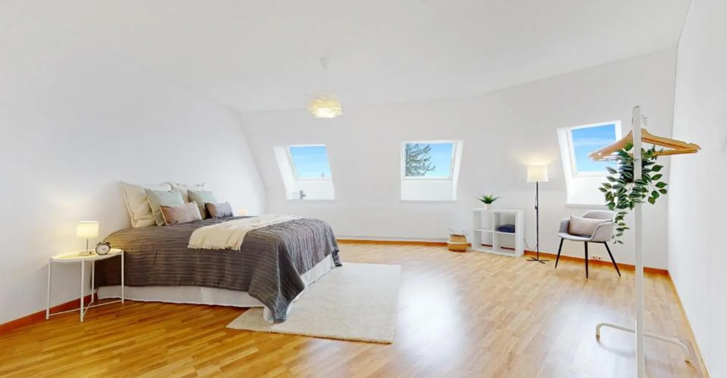 Appartement mansardé unique avec beaucoup de charme! - Photo 8 sur 11