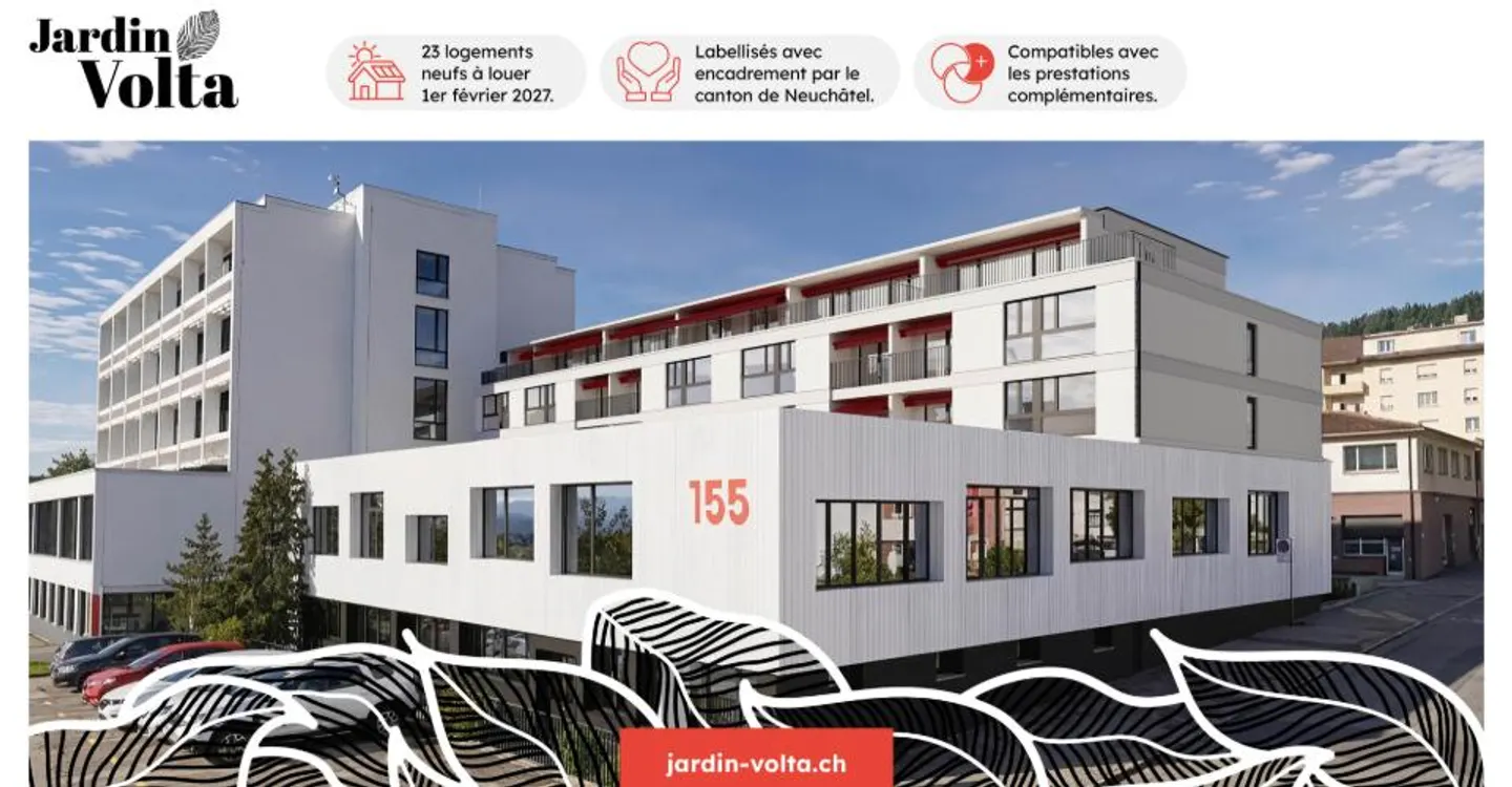 Appartement moderne à La Chaux-de-Fonds - Photo 1 sur 5