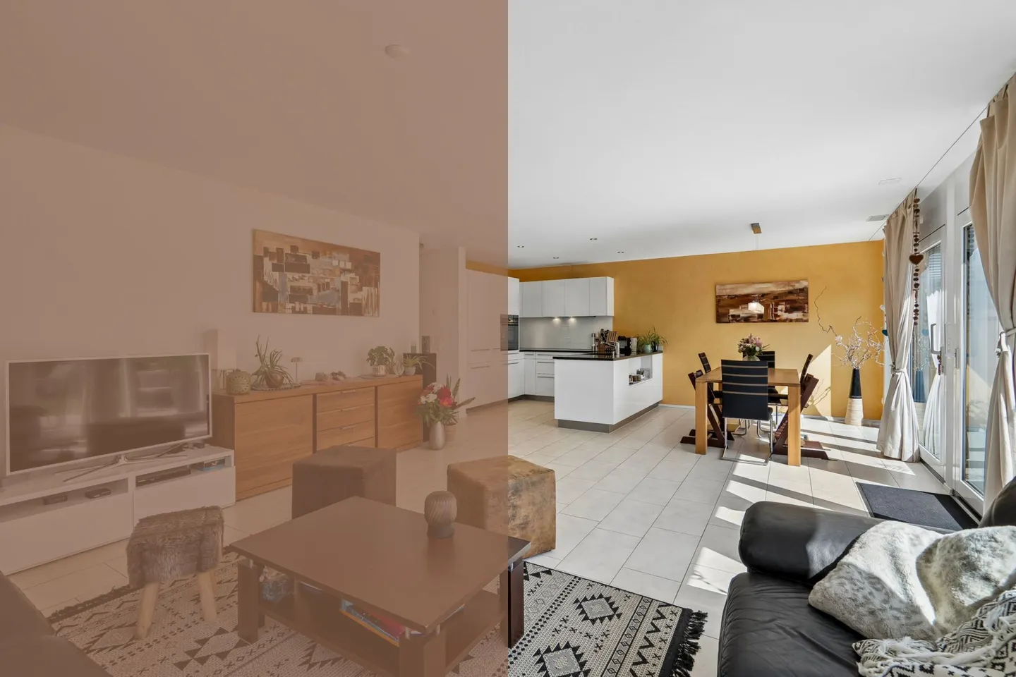 Attraktive 5.5-Zimmer-Doppeleinfamilienhaushälfte auf vier Ebenen - geräumig und pflegeleicht - Foto 1 von 13