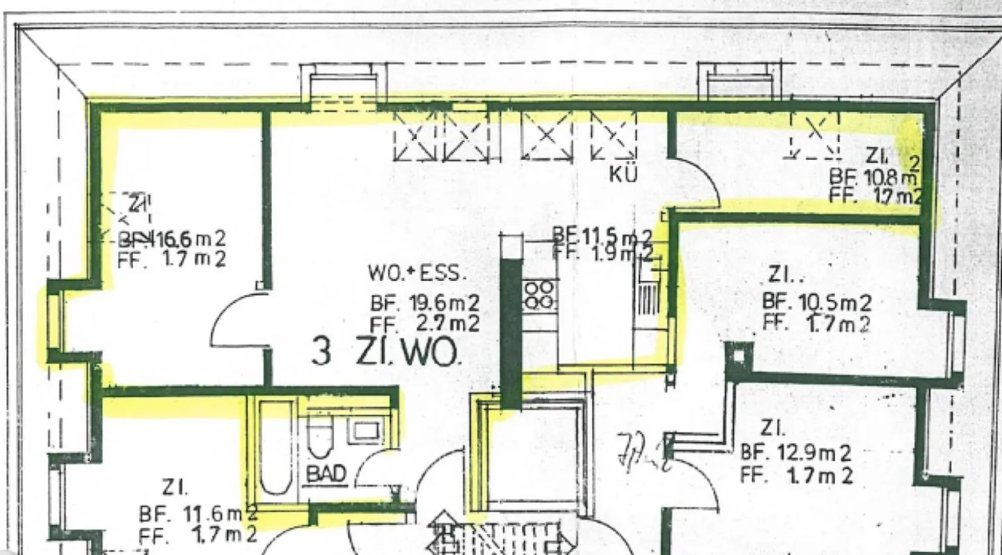 Central Located 3-Room Penthouse - Photo 8 of 9