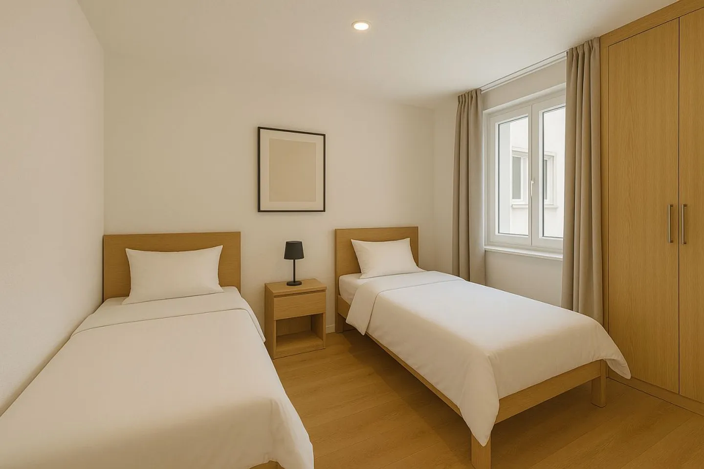 Duplex möbliert mit 3.5 Zimmern und teilweisem Seeblick - Foto 6 von 8