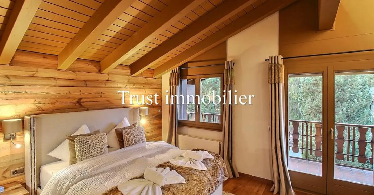 Incredible 4.5 room penthouse for rent, near Crans center - Photo 11 of 12