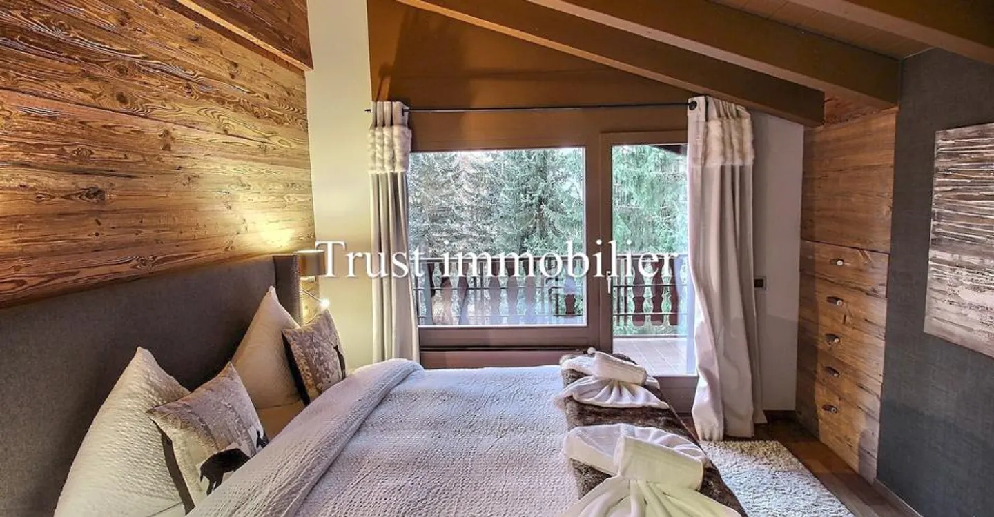 Incredible 4.5 room penthouse for rent, near Crans center - Photo 12 of 12
