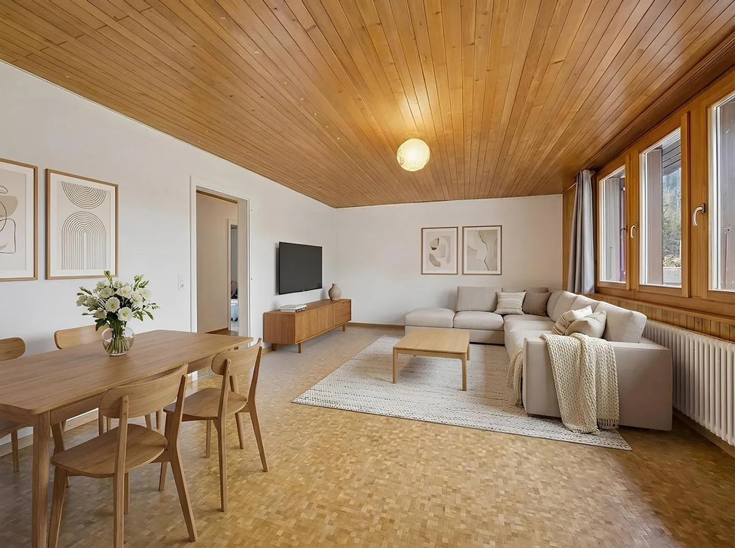 Appartement central de 4,5 pièces à Boltigen près de Zweisimmen - Photo 2 sur 15