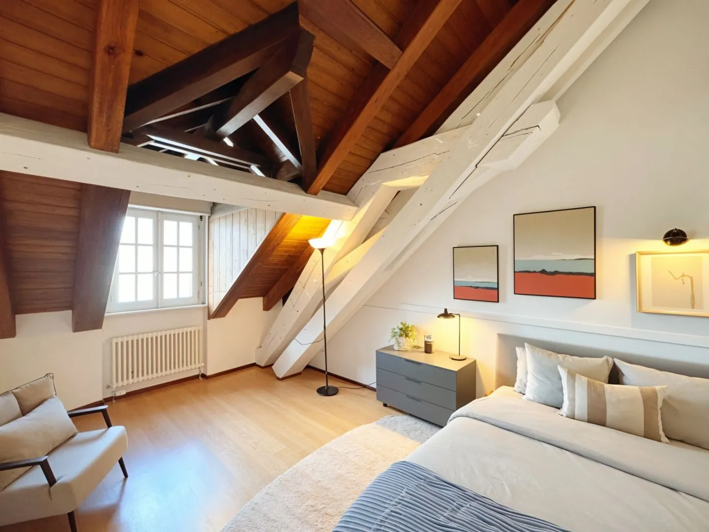 Superbe Appartement 5p / 3 Chambres + Galerie / Balcon - Photo 4 sur 12