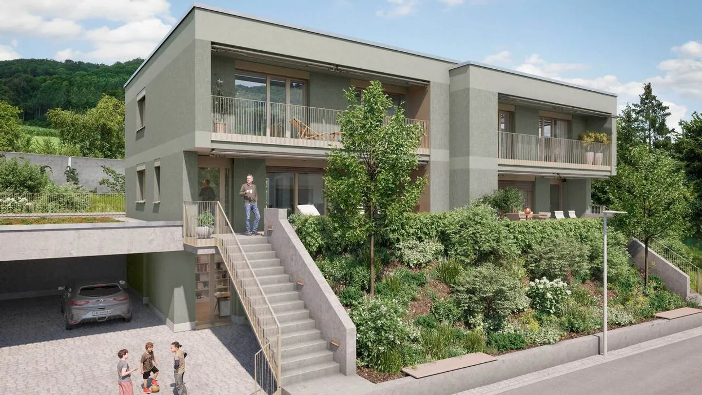 Nouveau projet de construction Gemsacker : Maison jumelée de 5,5 pièces B1 - Photo 5 sur 8