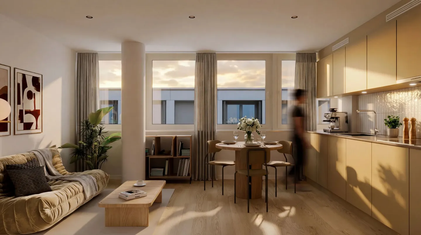 Nouveaux Studios à Louer à Genève - Photo 2 sur 2