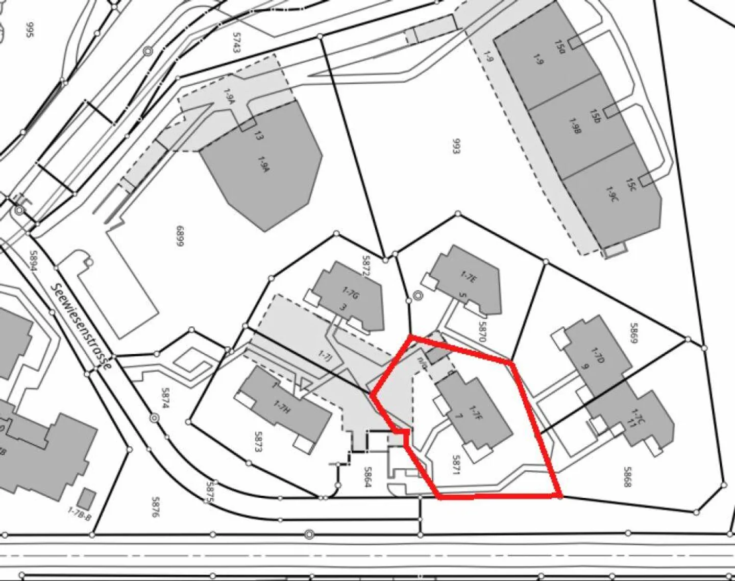 Sonnige 5.5 Zimmerwohnung an ruhiger Lage - Foto 15 di 15