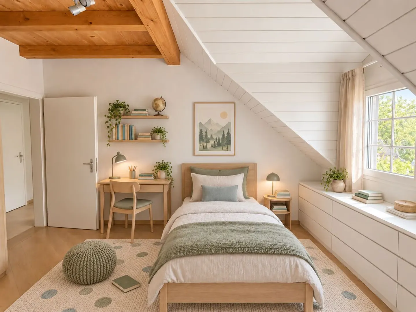 A bright duplex with surprising volumes, in La Rippe. - Photo 4 of 7