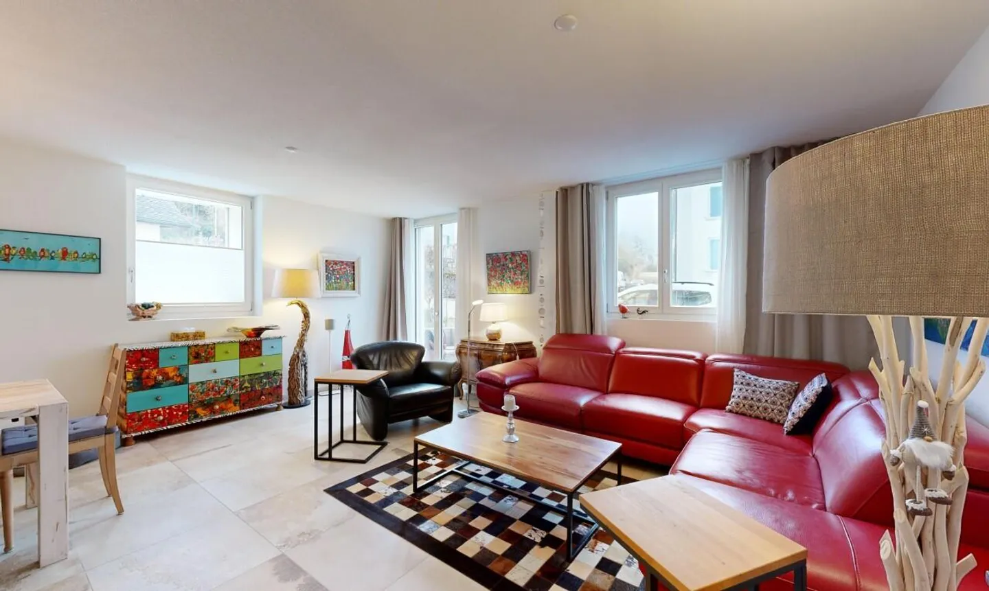 Appartamento giardino 3.5 camere quasi nuovo in una posizione residenziale idilliaca - Foto 12 di 13