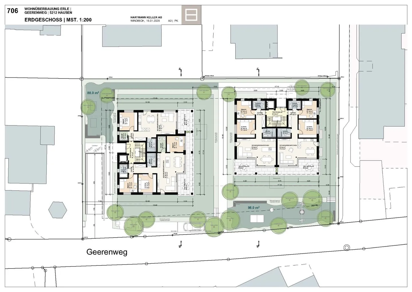 Platz zum Wachsen: 4.5-Zimmer-Wohnungen im Wohnhaus "Erle"! - Foto 4 von 7