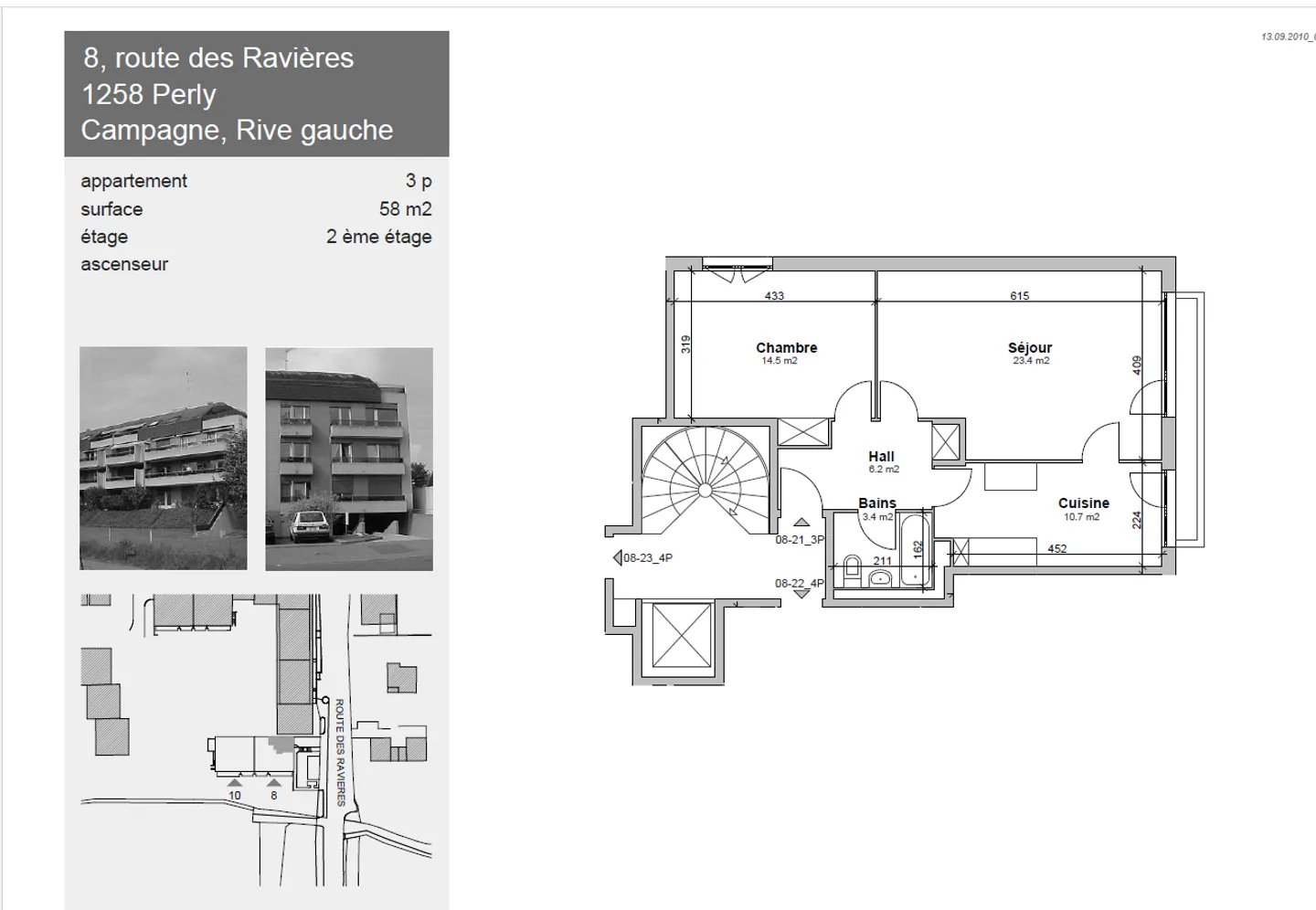 3-room apartment - Photo 2 of 2