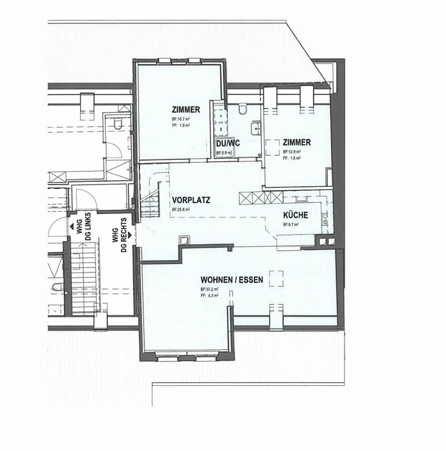 Ampio e accogliente appartamento duplex di 4,5 stanze (prima locazione) - Foto 11 di 12