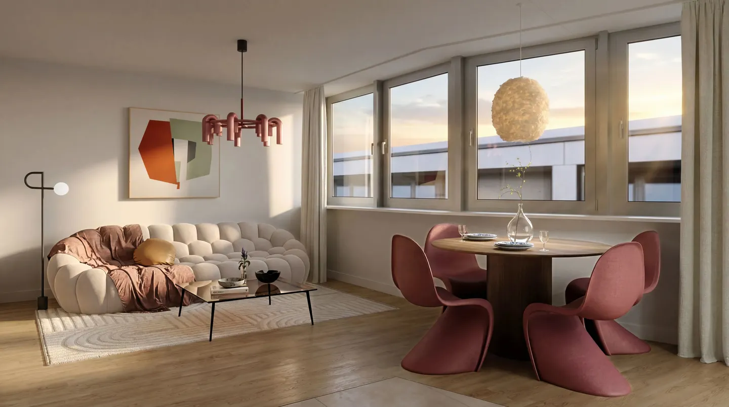New 3-Room Apartments for Rent - Photo 3 of 3