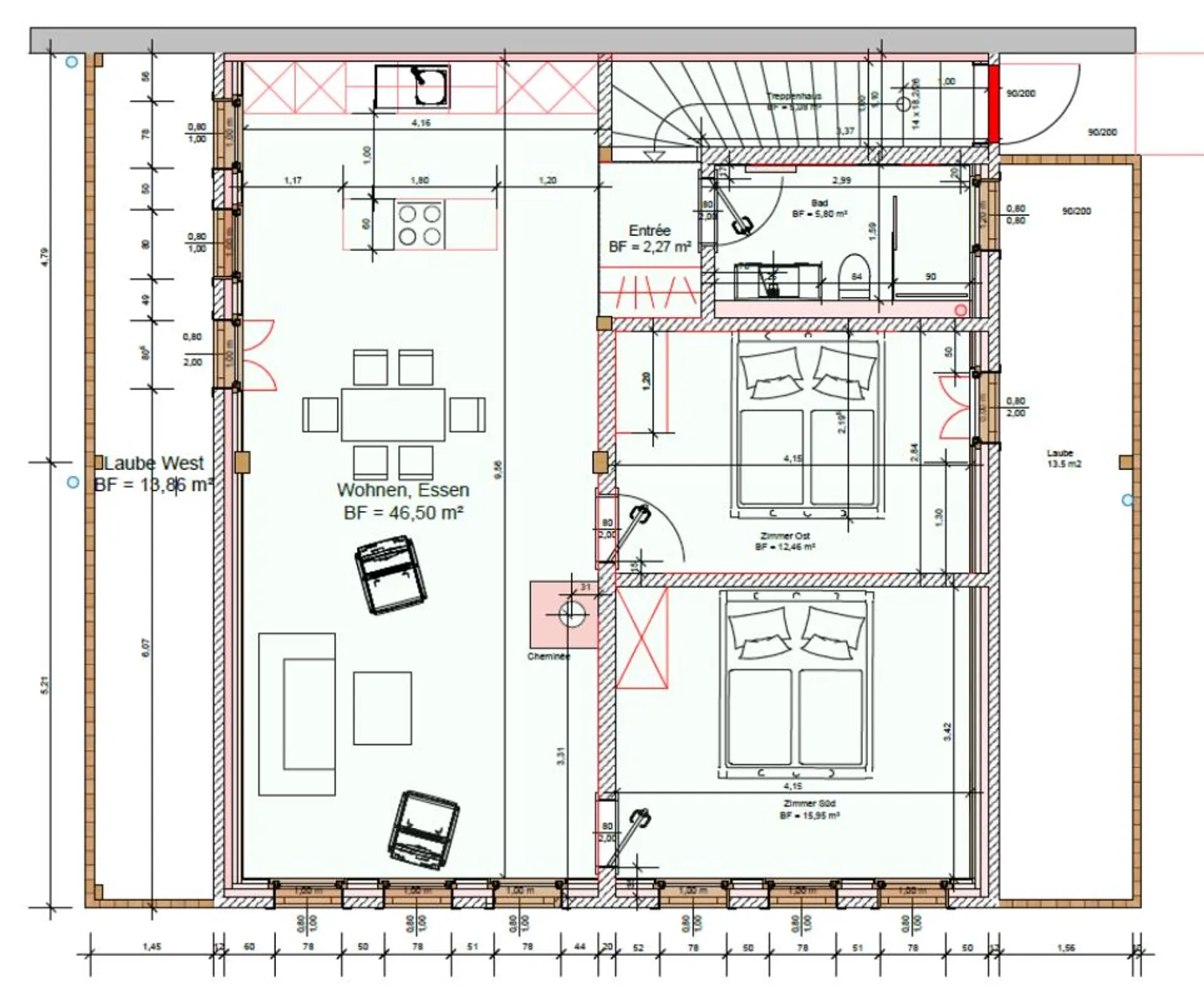 Gesamtsanierte Wohneinheiten in traditionellem Chalet - Foto 2 von 4