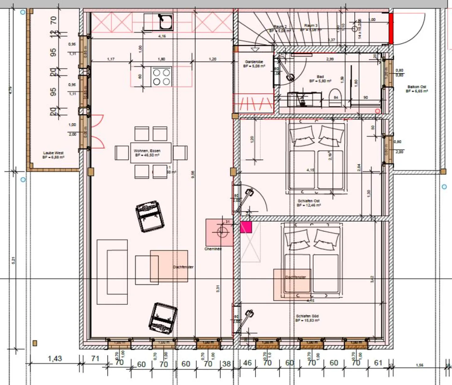Gesamtsanierte Wohneinheiten in traditionellem Chalet - Foto 3 von 4