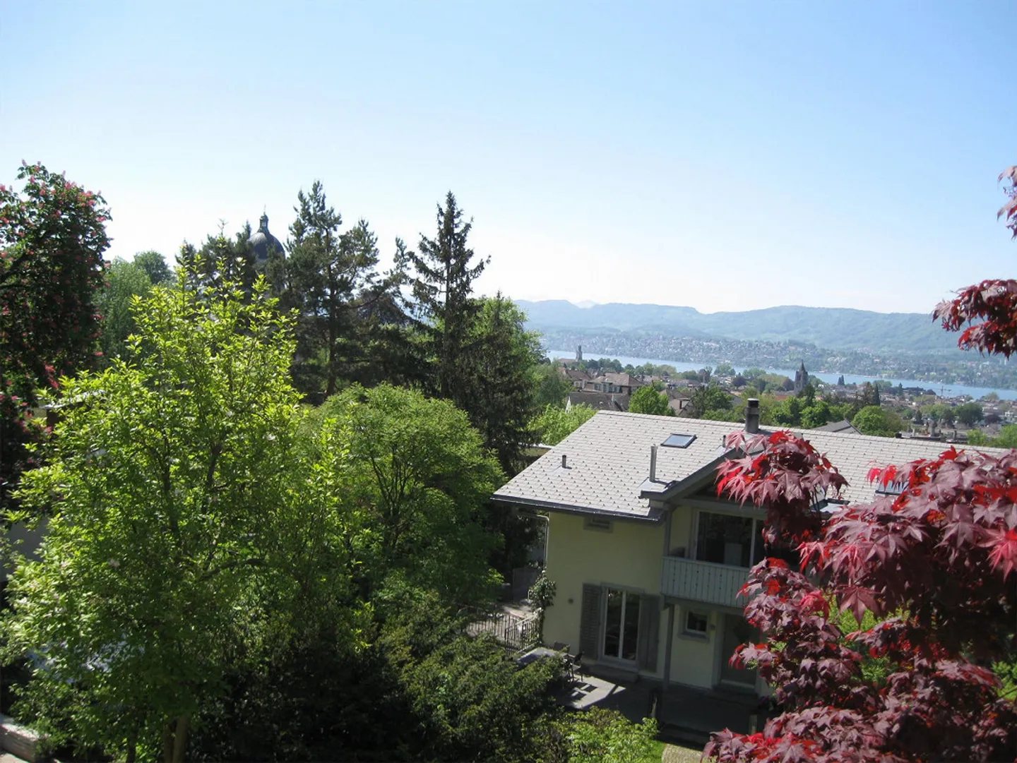 Appartement luxueux au Zürichberg avec vue sur le lac - Photo 1 sur 13