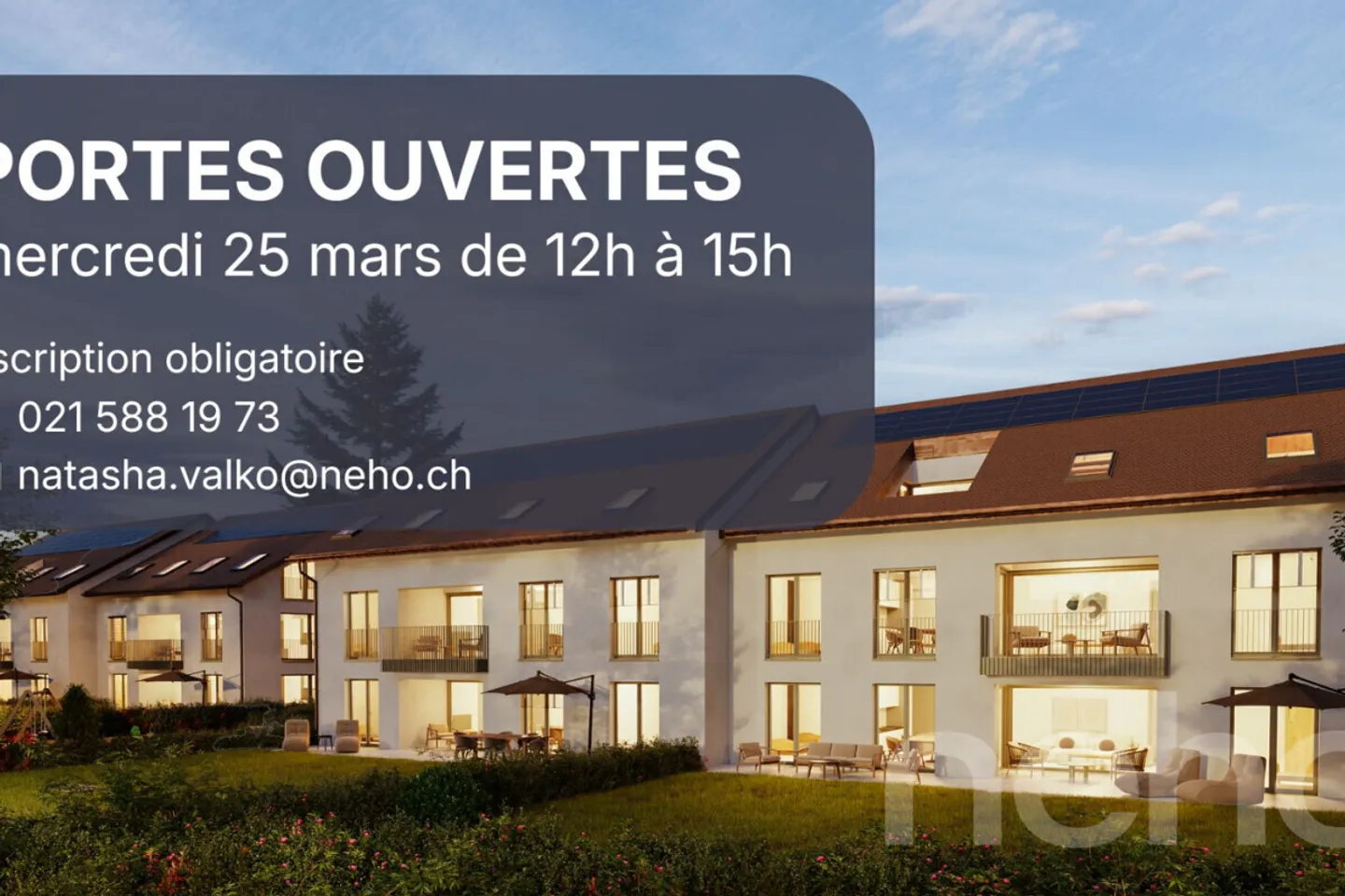 Luxus Apartment in Chavannes - Foto 3 von 13