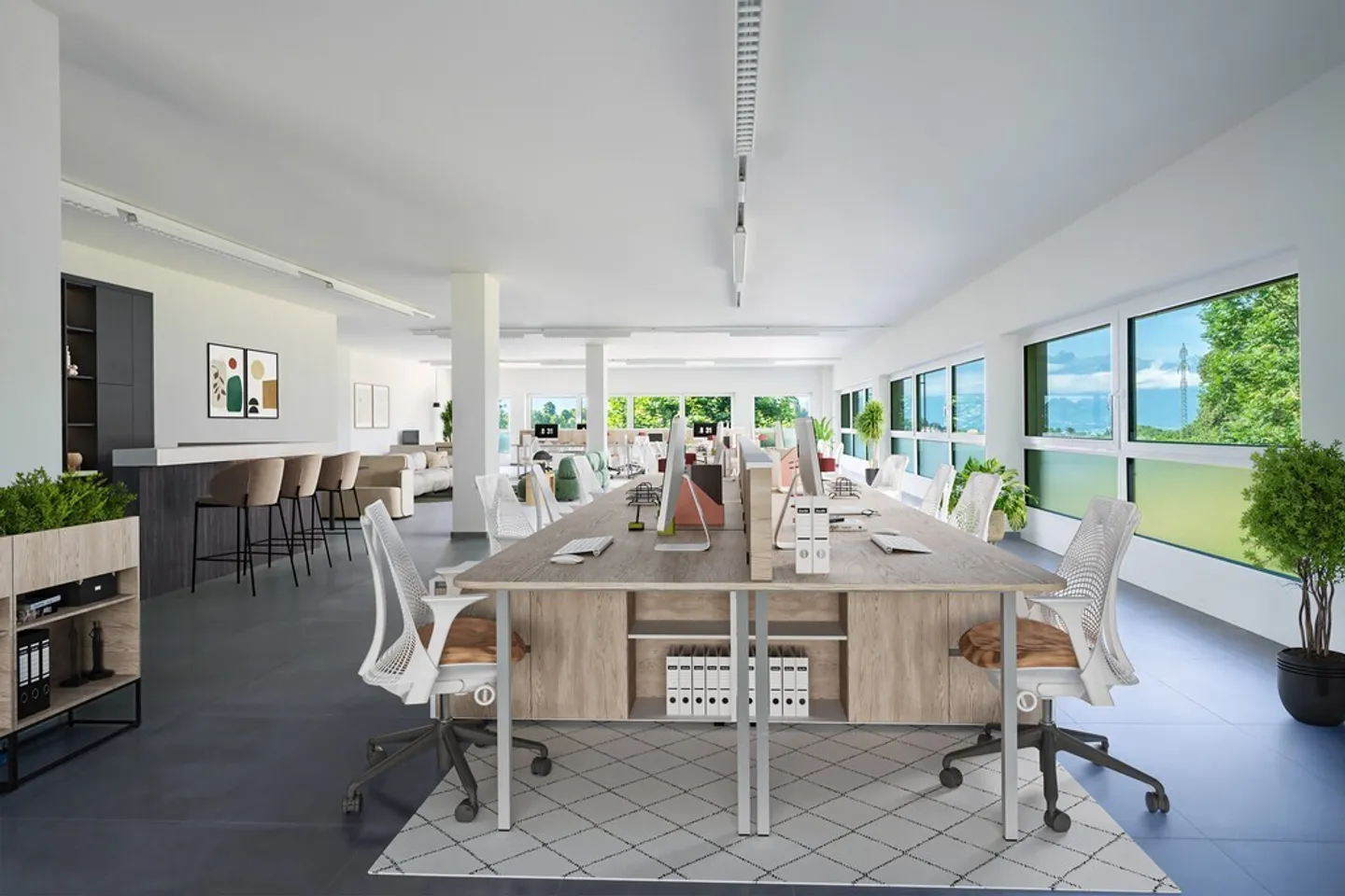 Bürofläche von 70m2 und 100m2 in Saint-Légier - Foto 1 von 9