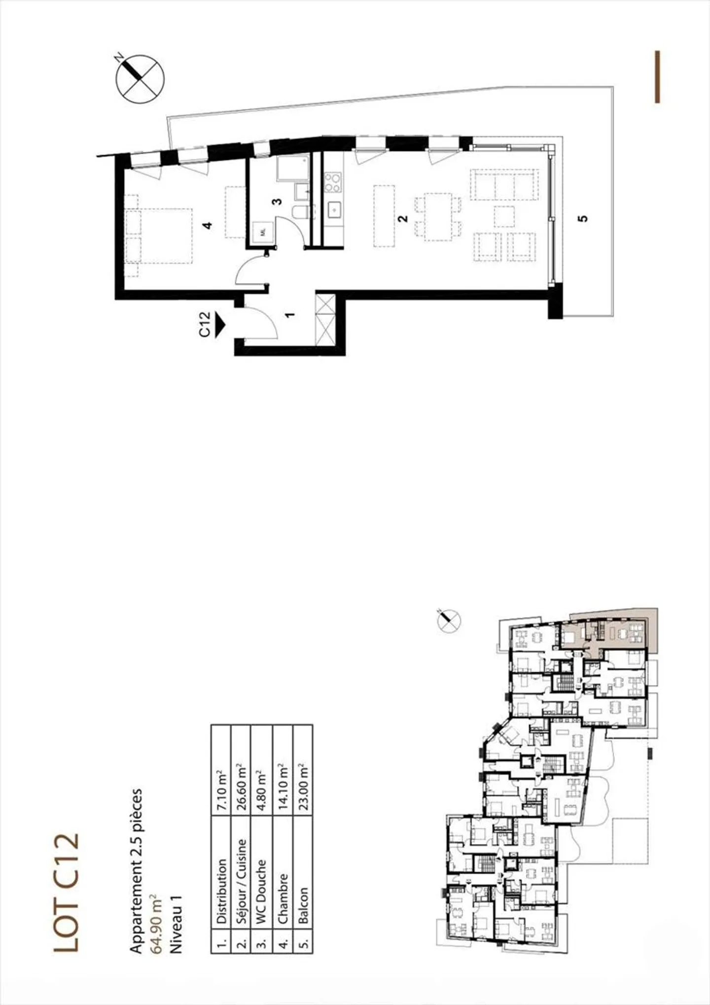 2.5-Room Apartment - Photo 9 of 13