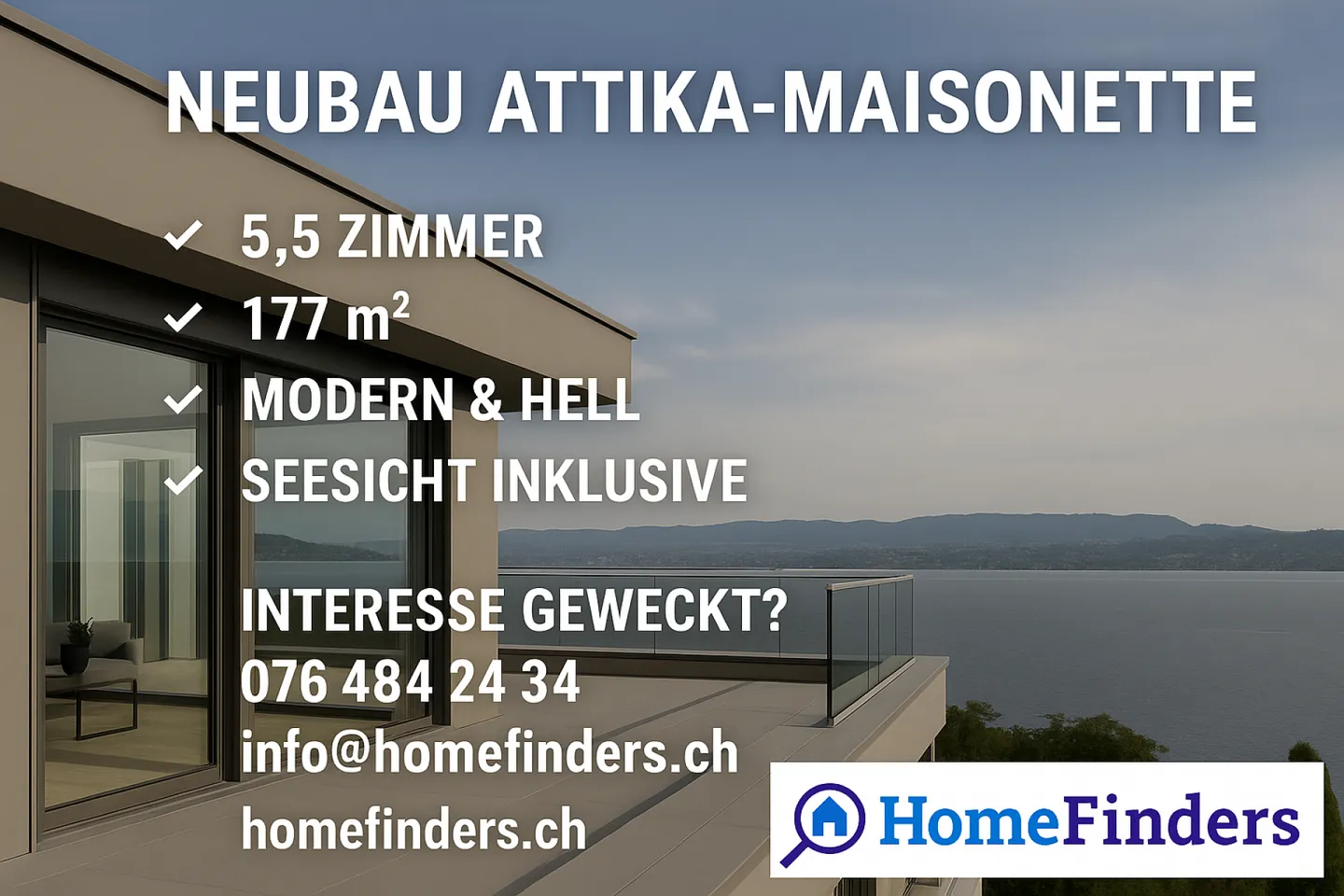 HOCHWERTIG AN PRIVILEGIERTE LAGE MIT SEEBLICK! - Foto 1 von 1