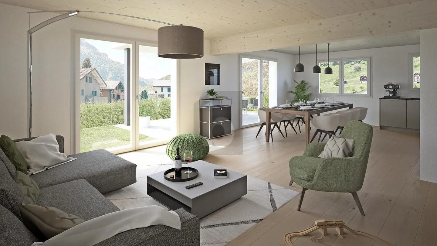 Moderne Familienhaus mit Aussicht - Foto 1 von 6