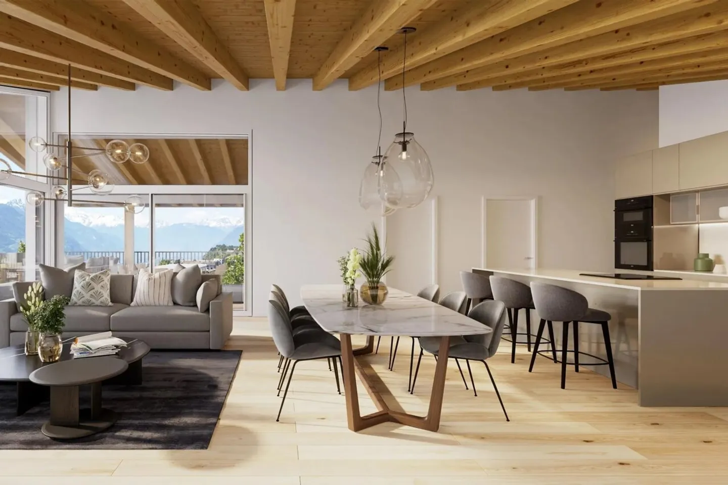 Attico | 3,5 camere straordinarie con terrazza spaziosa - Foto 3 di 8