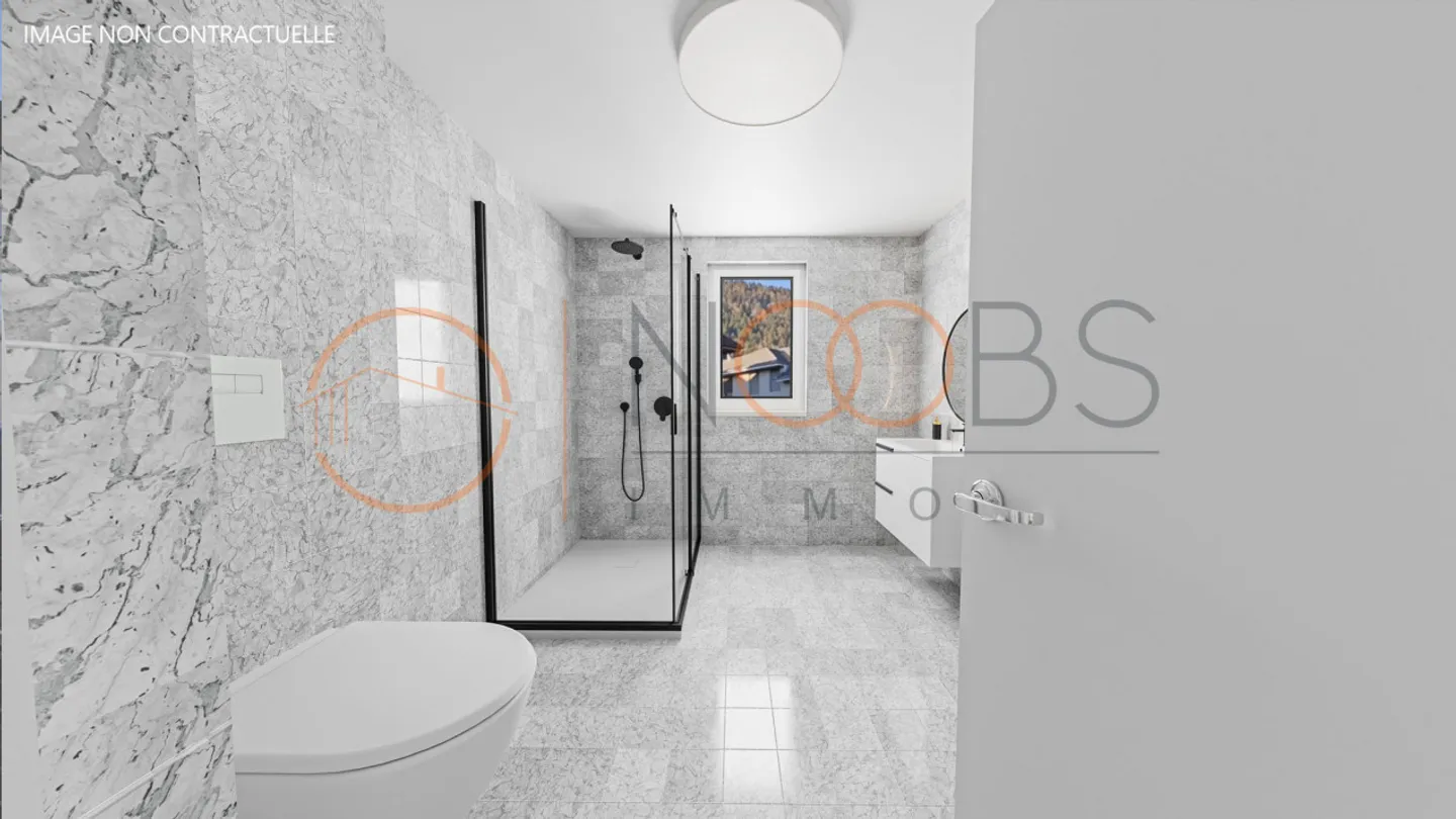New 2.5 room apartments from 73 to 90 m2 - Construction quality by R. Zimmermann - Photo 12 of 16