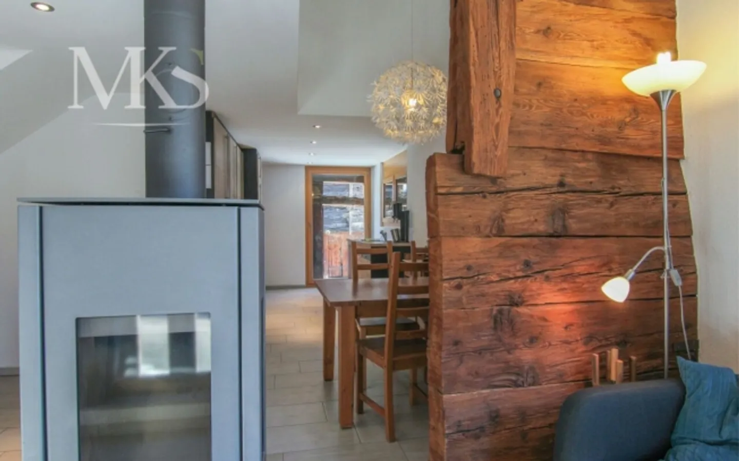 «Schöne 3.5-Zimmer-Duplexwohnung Alpenchic in Geschinen» - Photo 5 of 20